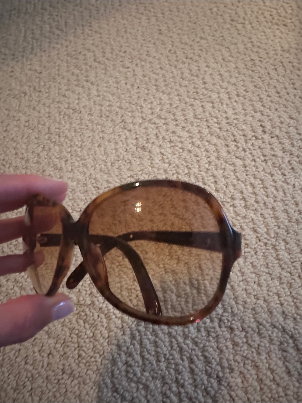Prada Tortoiseshell Oversized Brown Gradient Sunglasses - Picture 6 of 8